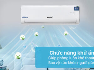 Chức năng khử ẩm của máy điều hòa Funiki