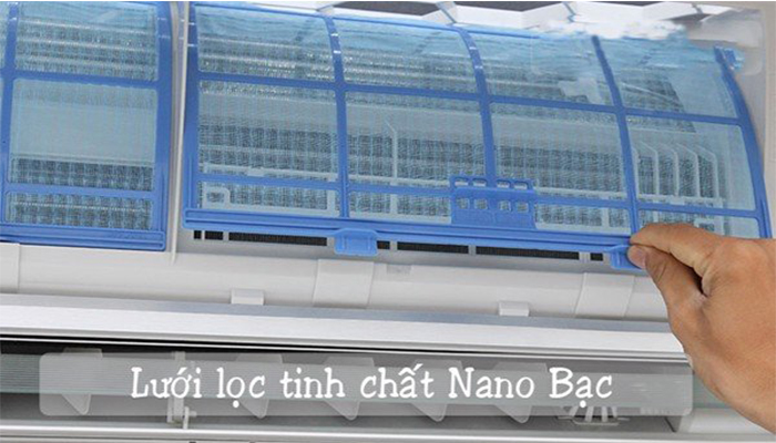 Lưới lọc tinh chất nano bạc của máy điều hòa Funiki