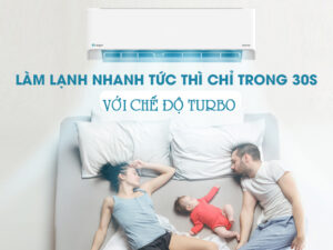 Chế độ turbo điều hòa Casper