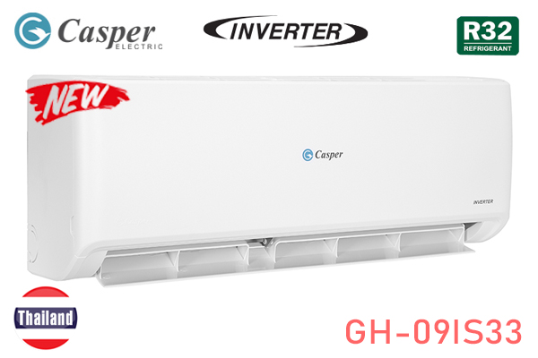 Điều hòa Casper GH-09IS33 9000BTU 2 chiều inverter [Model 2022]