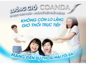 luồng giÓ Coanda trên máy lạnh Daikin