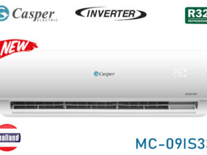 Điều hòa Casper MC-09IS33 9000 BTU 1 chiều inverter gas R32