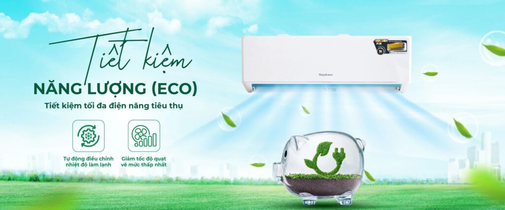 Điều hoà Nagakawa 12000 BTU 1 chiều NS-C12R2T30
