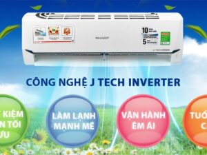 máy lạnh sharp inverter 1 hp ah-x10zw