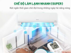 Chế độ làm lạnh cực nhanh