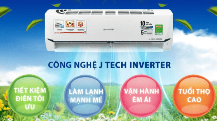 Công nghệ J-Tech Inverter và chế độ Eco