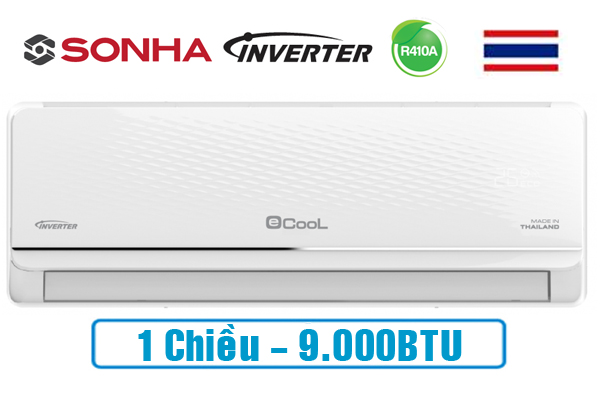 ECL-1I09FL, Điều hòa Ecool 9000 BTU 1 chiều inverter