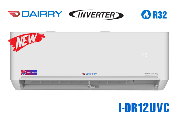 Dairry i-DR12UVC, Điều hòa Dairry 1 chiều 12000BTU inverter