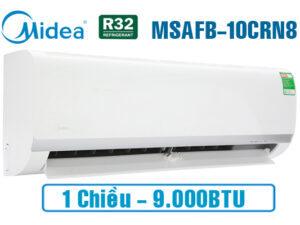 Midea MSAFB-10CRN8, Điều hòa Midea 1 chiều 9000BTU gas R32