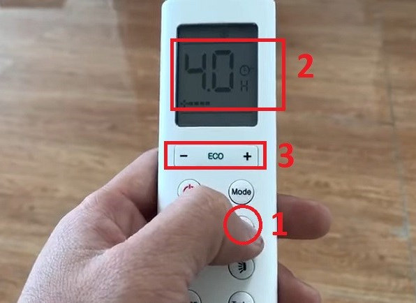 Hẹn Giờ Tắt điều Hòa Casper Dòng M Series