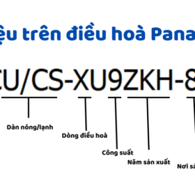 Giải mã, đọc tên các ký hiệu trên máy lạnh – điều hòa Panasonic