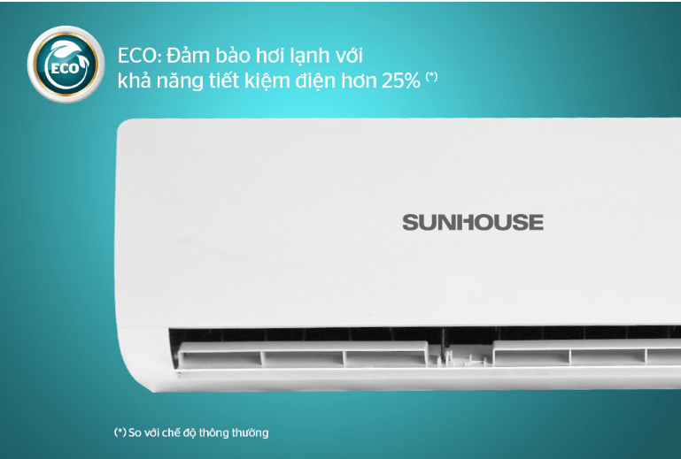 5. Chế độ ECO tiết kiệm điện năng, giữ nhiệt độ tốt