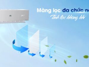 màng lọc đa năng trên máy lạnh Sk morandi