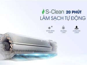 tính năng tự làm sạch trên máy lạnh Sumikura