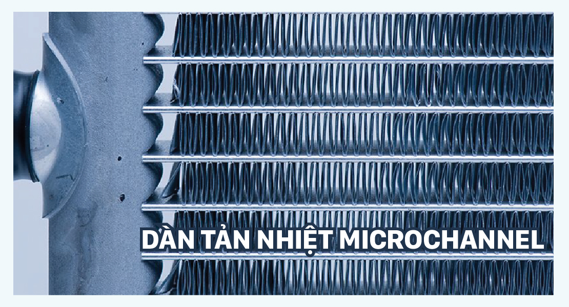 Dàn Tản Nhiệt Microchannel Chống Ăn Mòn