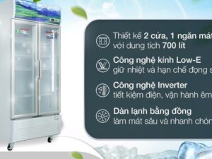 Tủ mát Sanaky VH-8009HP3 - hình số 3