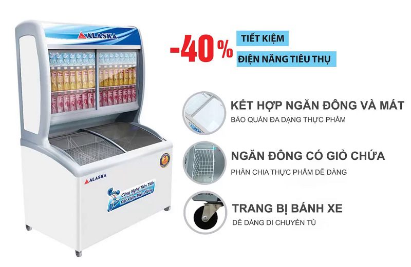 Tủ đông Alaska SFC-500 - hình số 2