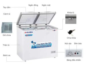 Tủ đông Alaska BCD-5068N - hình số 2