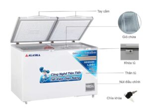 Tủ đông Alaska HB-550C - hình số 2