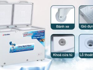 Tủ đông Alaska BCD-5068CI - hình số 2