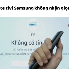 Cách sửa lỗi không nhận tìm kiếm giọng nói trên tivi Samsung