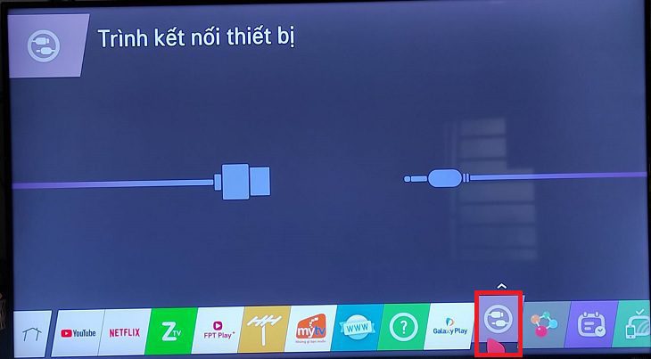 Chọn Device Connector (Trình kết nối thiết bị).