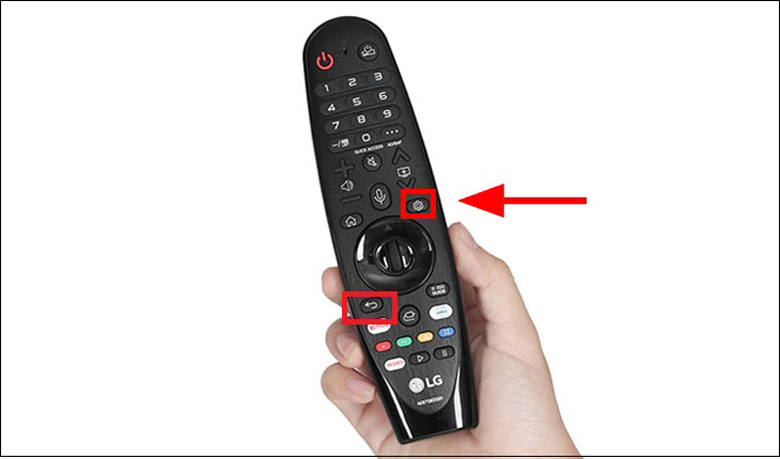 Kết nối giọng nói tivi LG: Bước 1