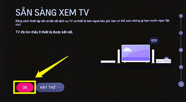 Hướng dẫn setup/thiết lập các bước đầu tiên khi trên Smart tivi LG 2019 
