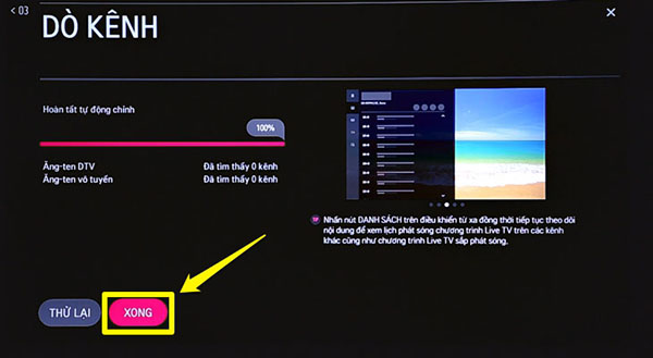 Hướng dẫn setup/thiết lập các bước đầu tiên khi trên Smart tivi LG 2019 