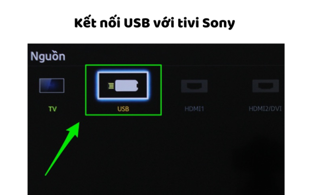 Kết Nối Usb Với Tivi Sony