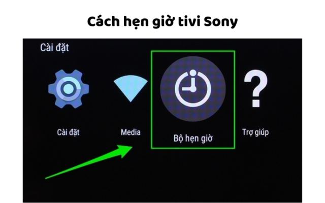 Cách Hẹn Giờ Tivi Sony