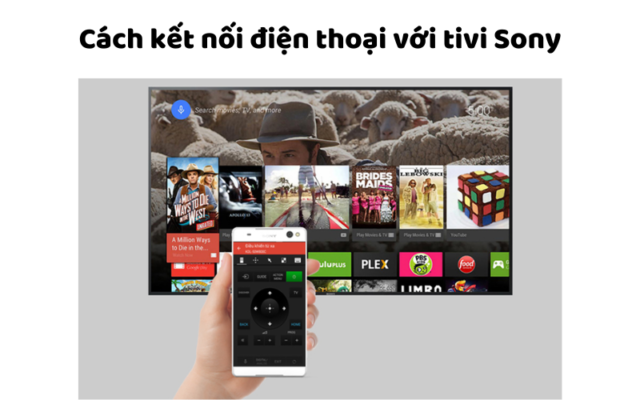 Cách Kết Nối điện Thoại Với Tivi Sony