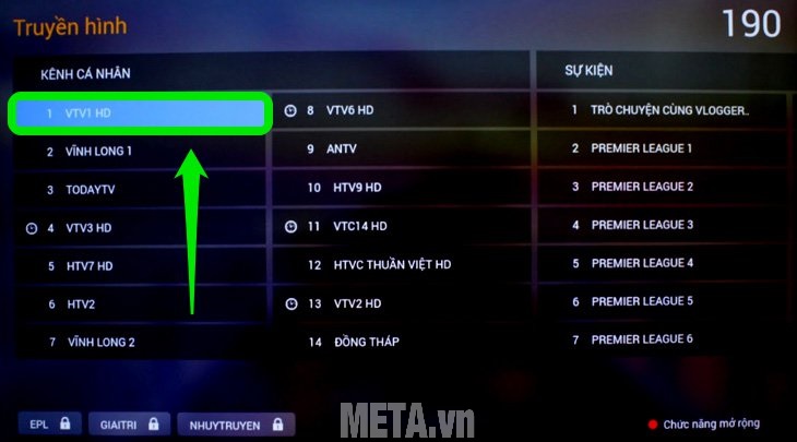 cách sử dụng ứng dụng FPT play để xem phim, truyền hình trên tivi LG