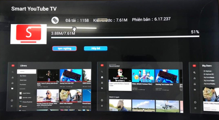 Cách tải và cài ứng dụng Smart YouTube TV trên tivi TCL Cách tải và cài ứng dụng Smart YouTube TV trên tivi TCL
