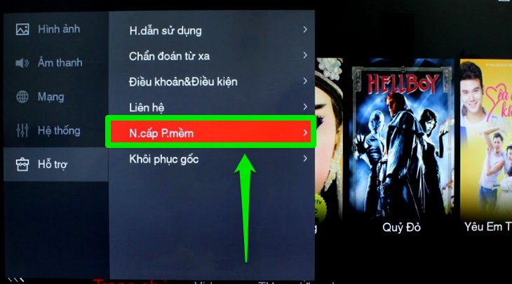 Cách cập nhật phần mềm trên tivi TCL Cách cập nhật phần mềm trên tivi TCL