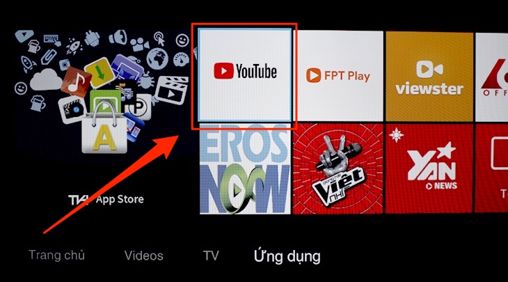 Cách thiết lập lại ứng dụng YouTube trên tivi TCL Cách thiết lập lại ứng dụng YouTube trên tivi TCL