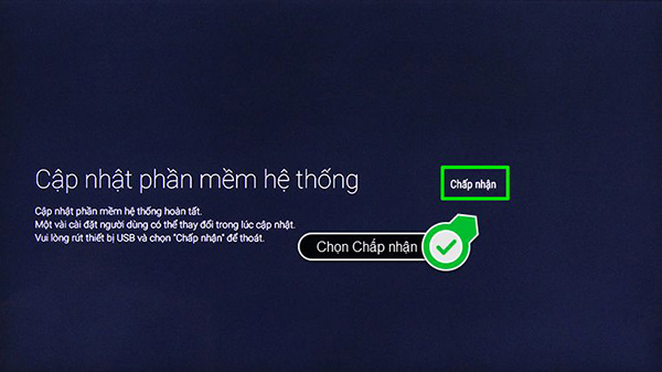 Hướng dẫn cập nhật phần mềm hệ thống cho smart tivi Sony