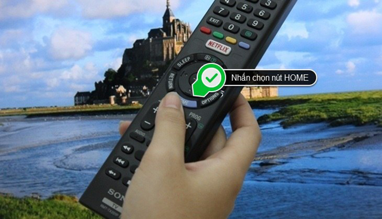 Cách kết nối wifi cho tivi Sony 1