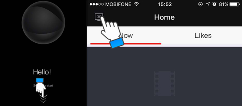  kết nối iPhone với tivi TCL - mở ứng dụng t-cast