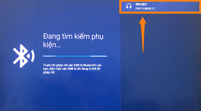 Chọn tên loa bạn muốn kết nối