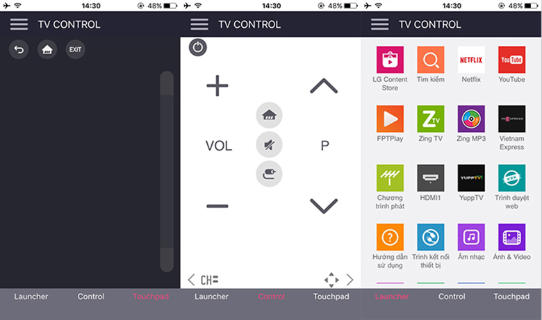 kết nối iphone với tivi LG bằng ứng dụng LG TV Plus bước 7