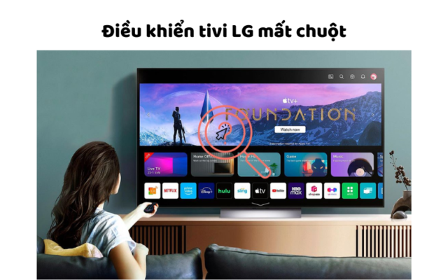 điều Khiển Tivi Lg Mất Chuột