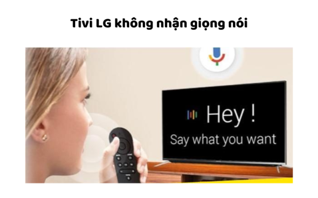 Tivi Lg Không Nhận Giọng Nói