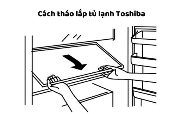 Cách Tháo Tủ Lạnh Toshiba