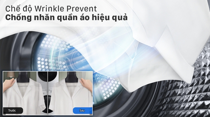 công nghệ máy sấy quần áo Samsung 1