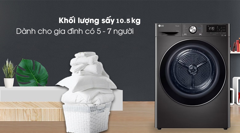 Máy sấy LG DVHP50B