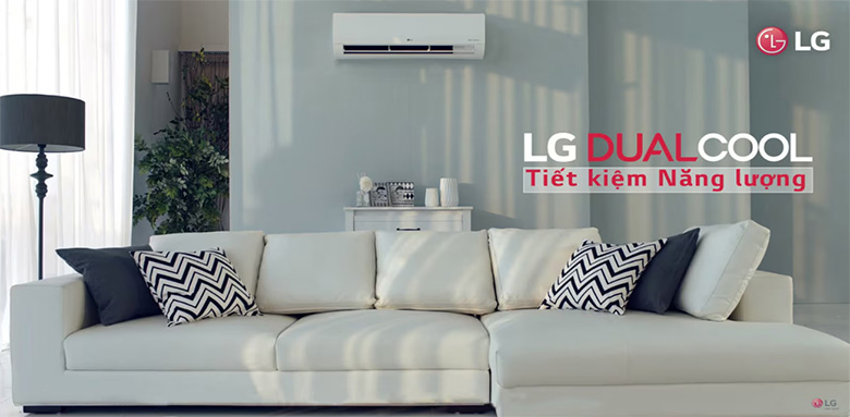 Thiết kế hiện đại - Điều hòa LG 1 chiều 21000 BTU Inverter V24WIN1