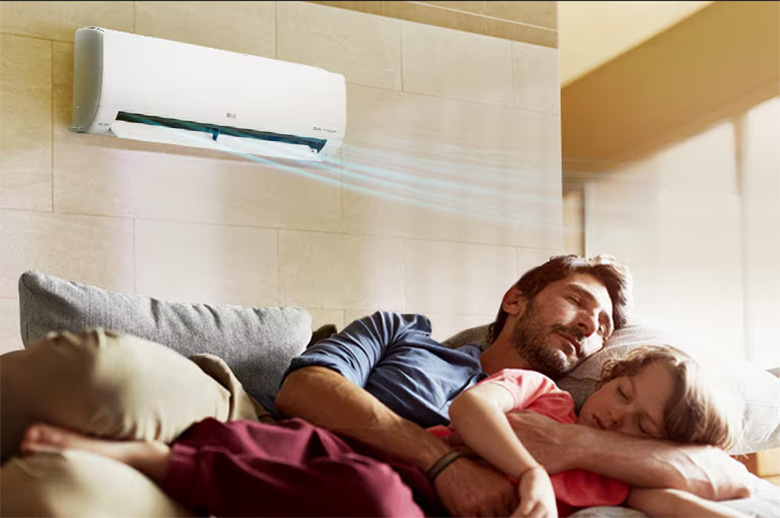 Chế độ ngủ đêm - Điều hòa LG 1 chiều 21000 BTU Inverter V24WIN1