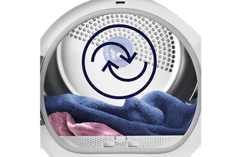 Máy sấy Electrolux 8 kg EDH804H5WB - Công nghệ sấy đảo chiều Reverse Tumbling