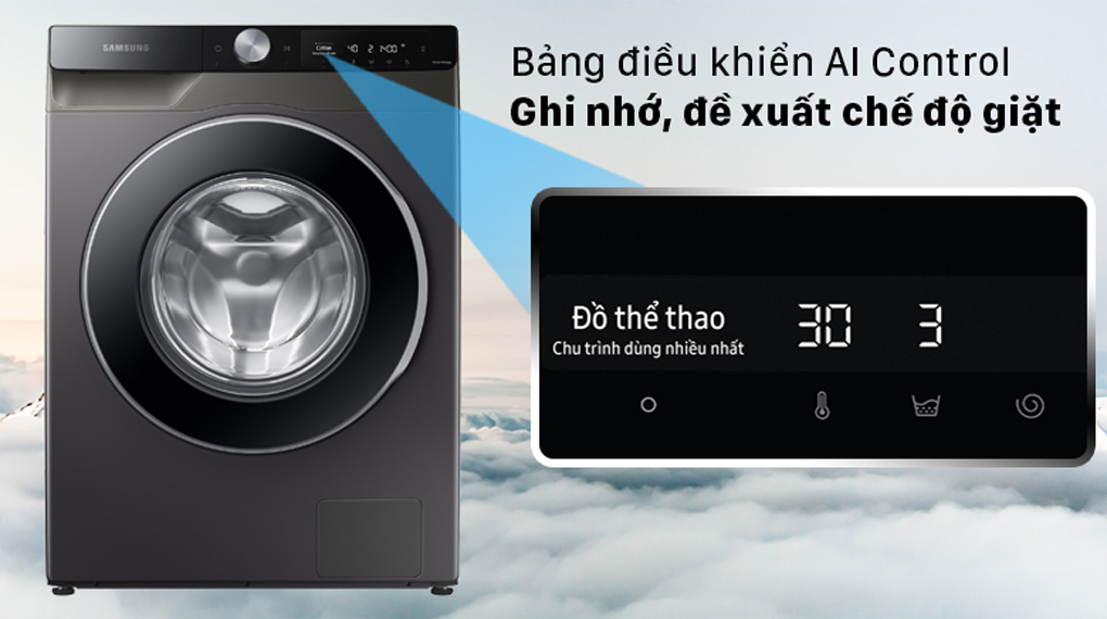 Máy giặt Samsung AI Inverter 10kg WW10T634DLX